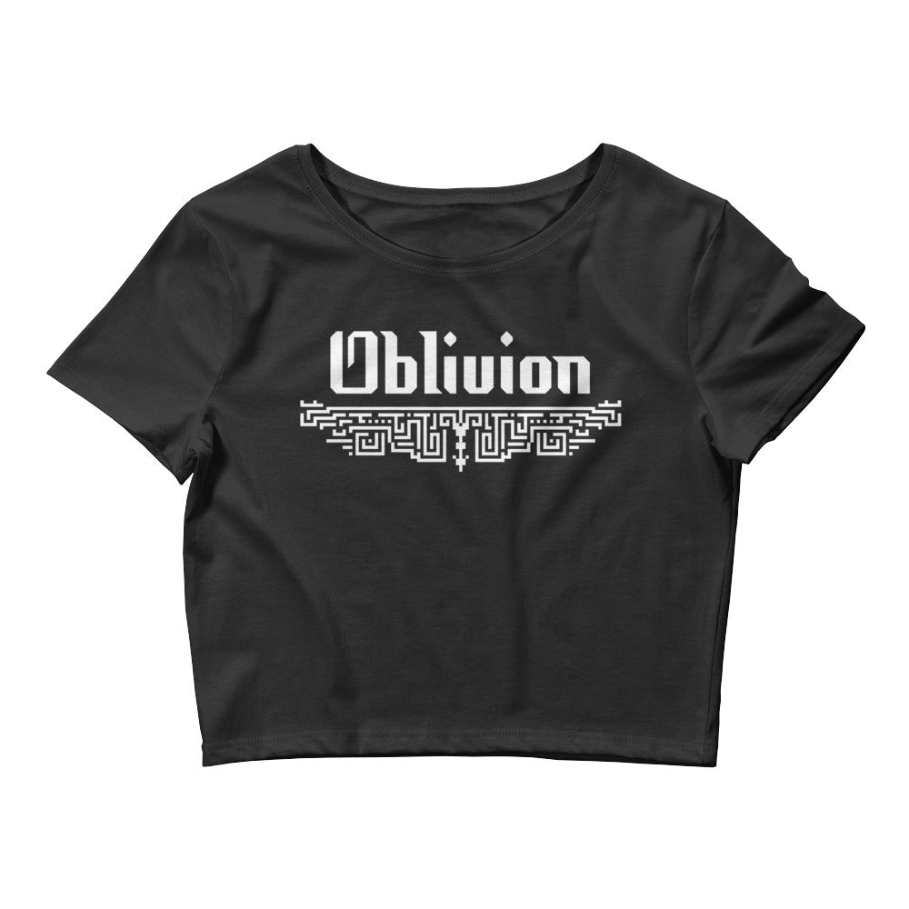 Oblivion Logo Women’s Crop Tee